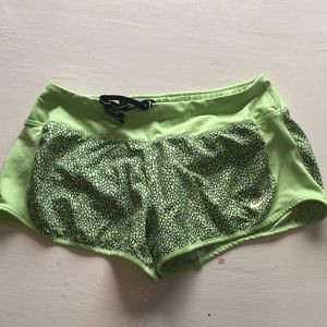 Neon green Nike dry fit Running shorts size M